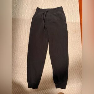 lululemon athletica black scuba joggers